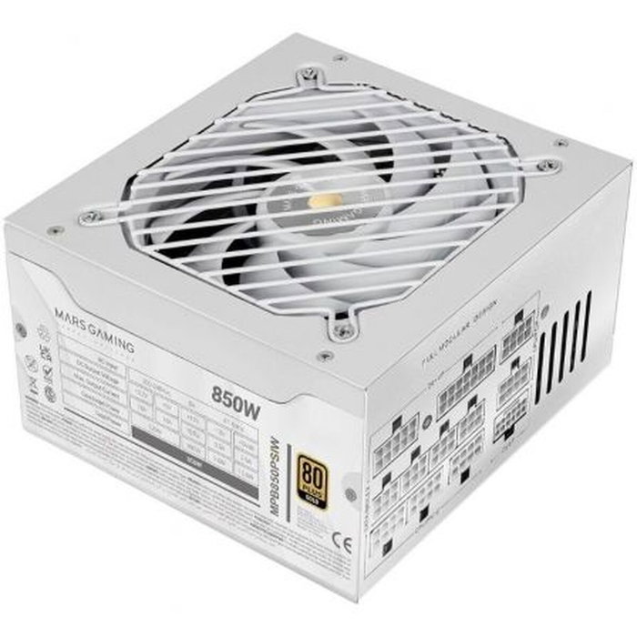 Bloc d’Alimentation Mars Gaming MPB850PSIW ATX 850 W 80 Plus Gold Bloc d’Alimentation Mars Gaming MPB850PSIW ATX 850 W 80 Plus Gold