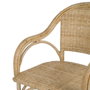 BigBuy Home Chaise de Salle à Manger Naturel Rotin