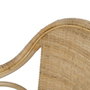 BigBuy Home Chaise de Salle à Manger Naturel Rotin