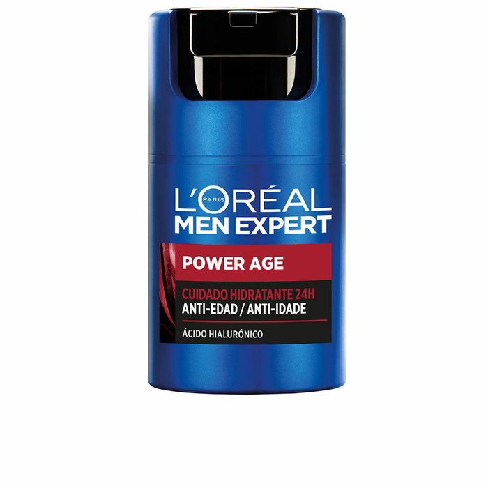 L'Oréal Paris Men Expert Power Age Crème Anti-Âge à l'Acide Hyaluronique 50 ml