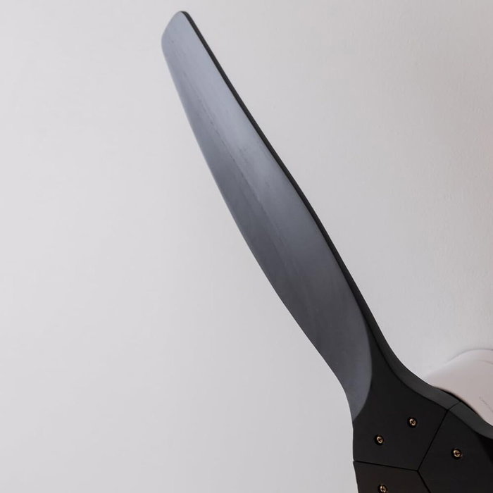 Ventilateur de plafond Cecotec EnergySilence Aero 5400 Classic 40W Ø132cm blanc/noir 3 pales