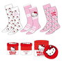 Cerdá - Pack de 3 paires de chaussettes Hello Kitty - Taille 36/43 - Multicolore