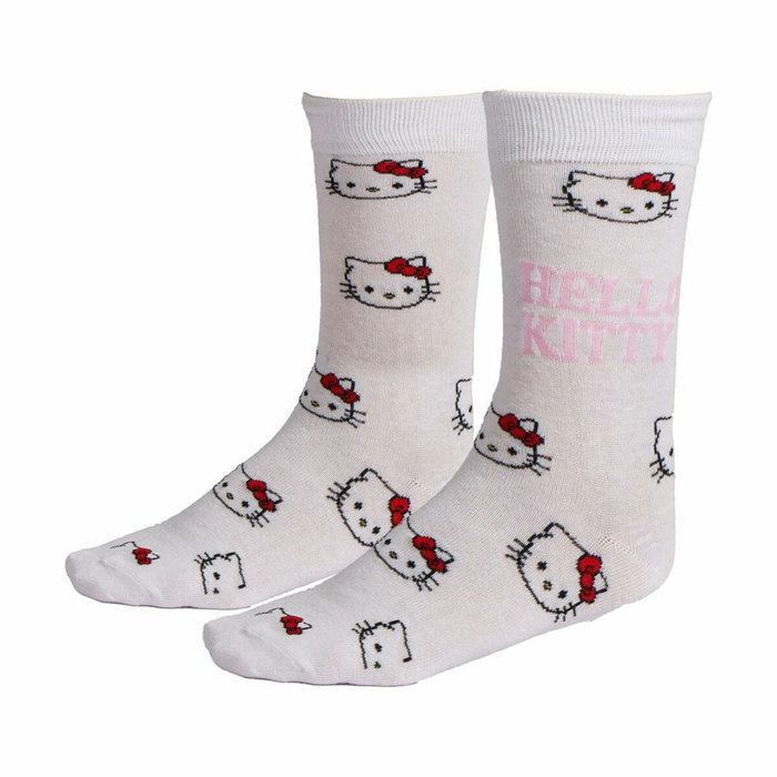 Pack de chaussettes Hello Kitty Multicouleur 3 paires
