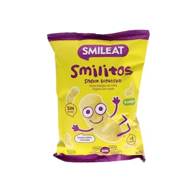 SMILEAT Smilitos 38 g Gusanitos de Maíz Ecológico SMILEAT Smilitos 38 g Gusanitos de Maíz Ecológico