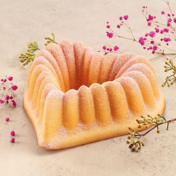 Tescoma Moule Bundt en forme de cœur Delícia