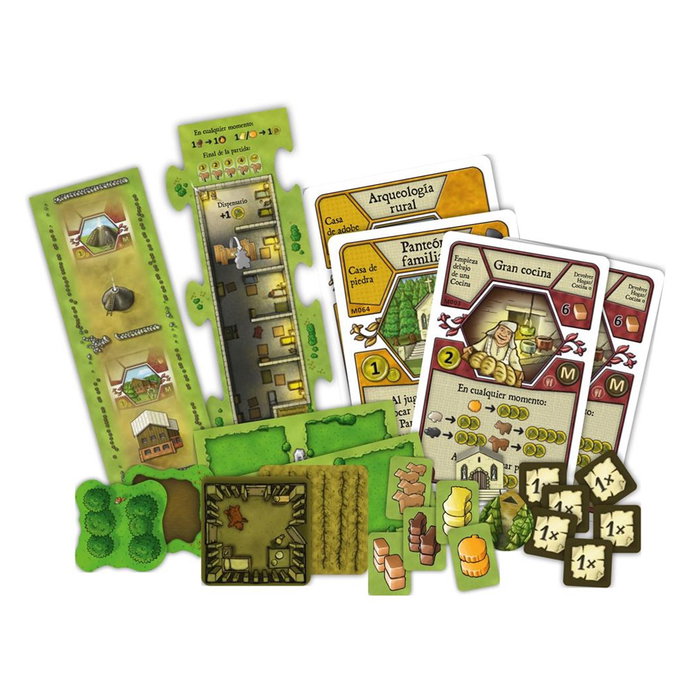 Asmodee Jeu de plateau Agricola: Bosques y Cenagales Extension en espagnol