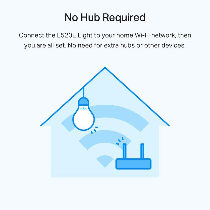 TP-Link Ampoule Connectée L520E, LED Dimmable Blanc Chaud 4000K (806 lm), E27 8W, Compatible Wi-Fi, Alexa, Google Assistant, Contrôle par Appli et Voix TP-Link Ampoule Connectée L520E, LED Dimmable Blanc Chaud 4000K (806 lm), E27 8W, Compatible Wi-Fi, Alexa, Google Assistant, Contrôle par Appli et Voix