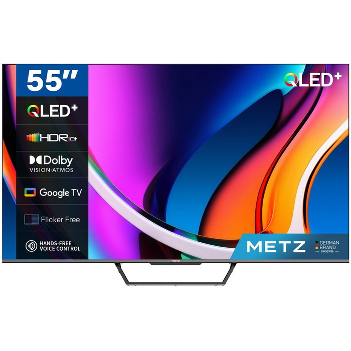 Metz 55MQD7500Z Smart TV 4K Ultra HD 55 pouces QLED Noir Metz 55MQD7500Z Smart TV 4K Ultra HD 55 pouces QLED Noir