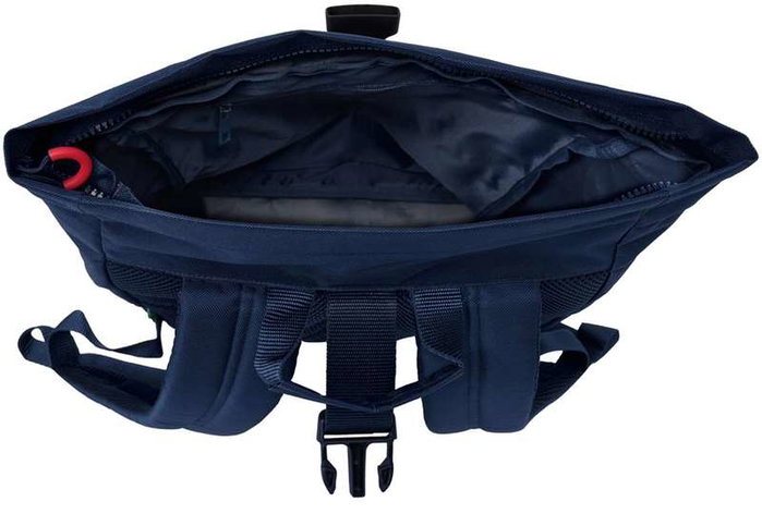 Benetton Sac à dos ordinateur portable 15,6 pouces - Noir 28x42x13 cm