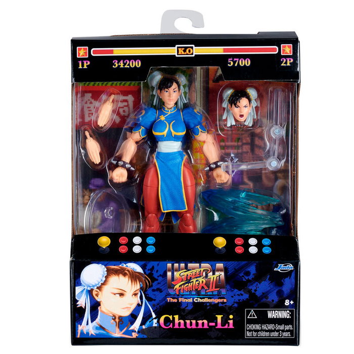 Jada Toys Figurine Chun-Li Street Fighter II 15cm