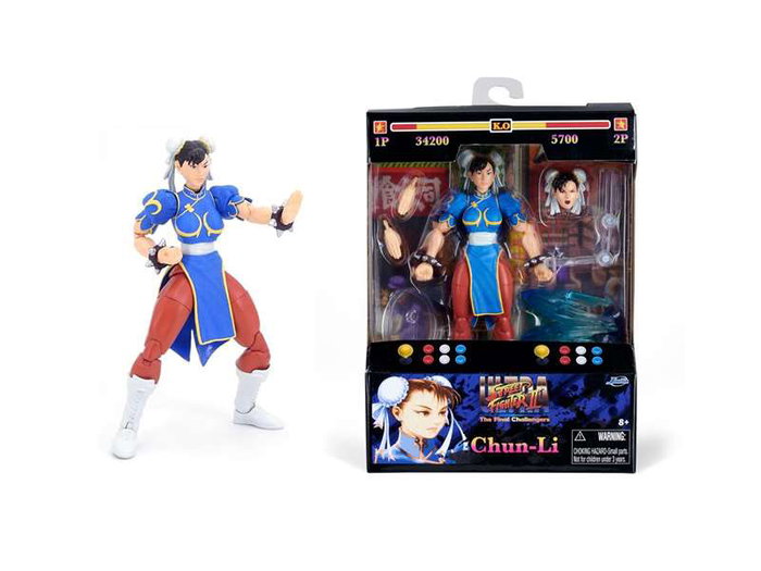 Jada Toys Figurine Chun-Li Street Fighter II 15cm