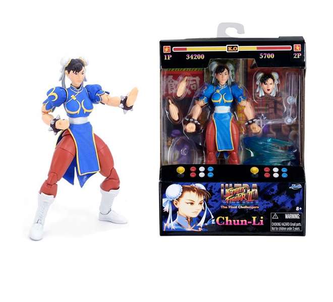 Jada Toys Figurine Chun-Li Street Fighter II 15cm