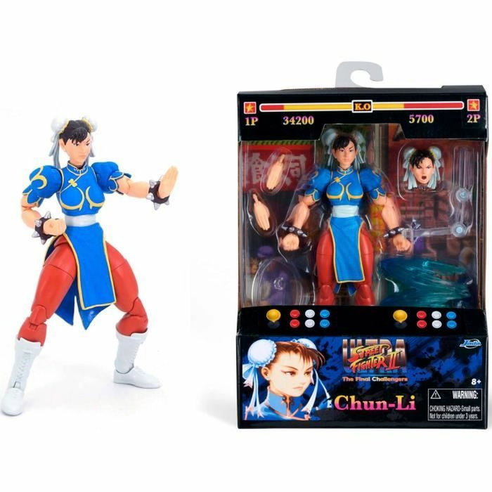 Jada Toys Figurine Chun-Li Street Fighter II 15cm