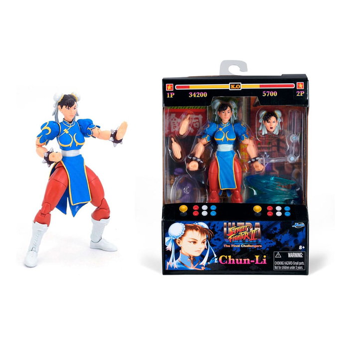 Jada Toys Figurine Chun-Li Street Fighter II 15cm