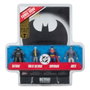 DC Direct Page Punchers pack 4 figurines Batman & Son of Batman & Superman & Joker 7 cm