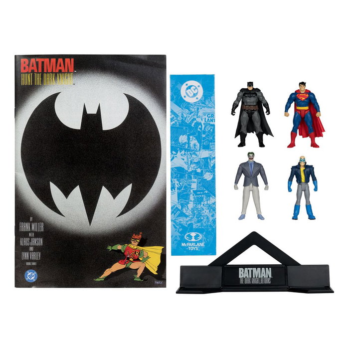 DC Direct Page Punchers pack 4 figurines Batman & Son of Batman & Superman & Joker 7 cm DC Direct Page Punchers pack 4 figurines Batman & Son of Batman & Superman & Joker 7 cm