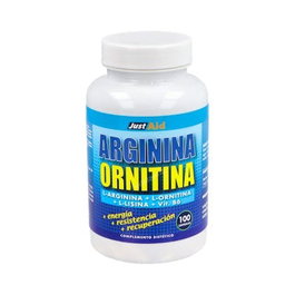 JUST AID Arginine + Ornithine 100 comprimés