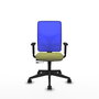 PIQUERAS Y CRESPO Chaise Motilla Synchrone/Traslack Vert olive
