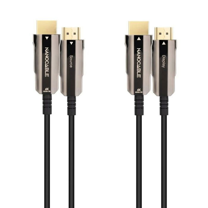 Câble HDMI NANOCABLE 10.15.2060 60 m Noir 4K Ultra HD 18 Gbps