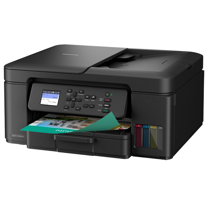 Brother DCP-T780DW Imprimante Multifonction Jet d'Encre Couleur A4 WiFi Duplex automatique