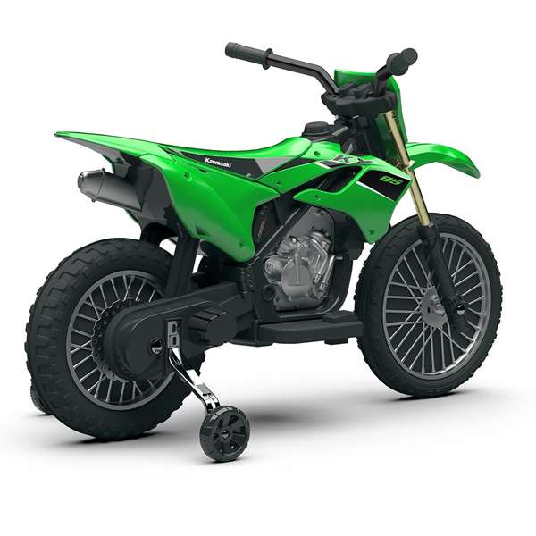 Injusa Kx85 - Moto cross Kawasaki pour enfant 6V, dimensions 103 x 52 x 65.5 cm, âge recommandé 2 ans et plus