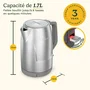 Cuisinart Bouilloire électrique Core Collection 1,7 L en acier inoxydable