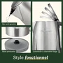 Cuisinart Bouilloire électrique Core Collection 1,7 L en acier inoxydable