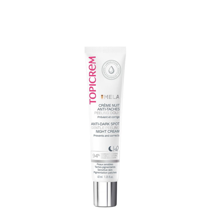 Topicrem MELA crème de nuit peeling anti-taches 40 ml Topicrem MELA crème de nuit peeling anti-taches 40 ml