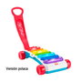 Fisher-Price Xilófono Gigante Interactive - Jouet musical d'éveil lumineux avec 60 mélodies, 3 niveaux d'apprentissage, pour enfants dès 9 mois - Version polonaise