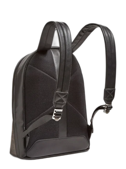 Guess Dan Sac à dos pour hommes Noir/Marron