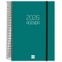 Agenda Finocam OPAQUE Vert A5 15,5 x 21,2 cm 2026