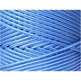 Cordon EDM 87913 Bleu Blanc polypropylène 5 mm x 200 m Tressé