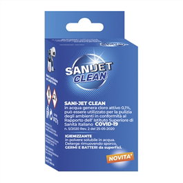 Sanijet Clean 4078 - Caisse de 10 sachets de granulés pour cuvette de WC