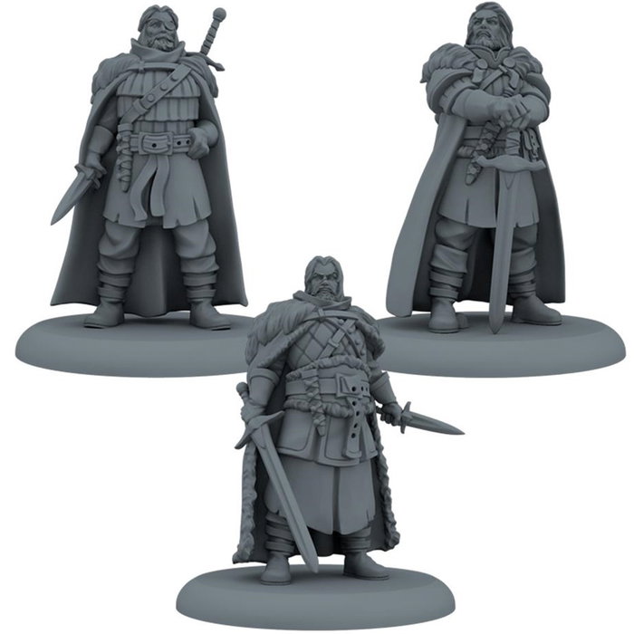 Asmodee Jeu de Plateau Chanson de Glace et Feu : Vétérans de la Garde - Extension Infanterie Lourde