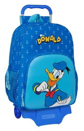 Safta Moch 180+Carro 905 Donald Sac à dos à roulettes pour enfant 33x42x14cm - 3 ans