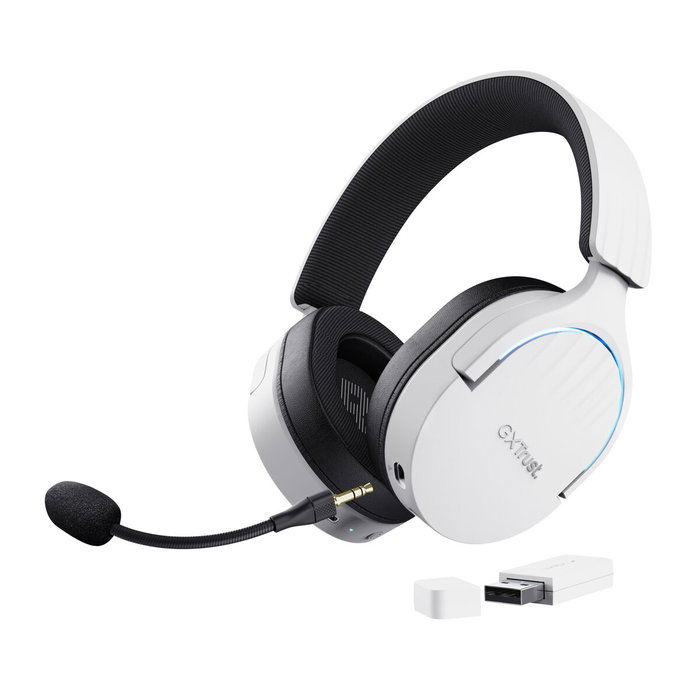 Casques avec Micro Gaming Trust GXT 491 Blanc Multicouleur