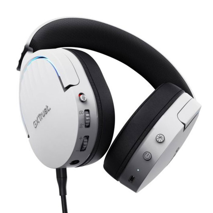Casques avec Micro Gaming Trust GXT 491 Blanc Multicouleur