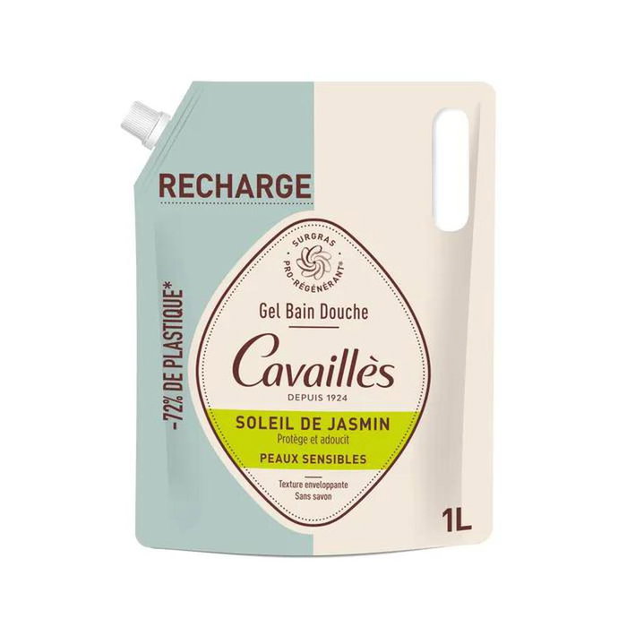 Roge Cavailles Solei Gel Douche Jasmin 1 Litre Recharge Roge Cavailles Solei Gel Douche Jasmin 1 Litre Recharge