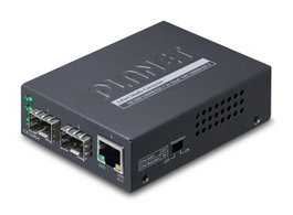 Planet GT-1205A Convertisseur de médias Gigabit SFP avec double emplacement SFP