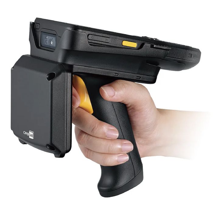 CipherLab RK25 UHF-RK25/RK26 EU Lecteur RFID UHF, Fréquence 865 - 868 MHz, avec adaptateur EU et batterie