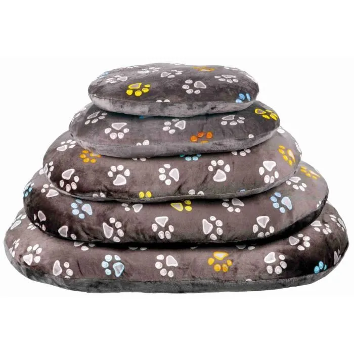 Trixie Jimmy - Coussin ovale pour chat ou chien 80 x 50 cm - Remplissage fibres polyester - Housse peluche douce - Couleur taupe Trixie Jimmy - Coussin ovale pour chat ou chien 80 x 50 cm - Remplissage fibres polyester - Housse peluche douce - Couleur taupe