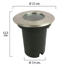 PAPILLON Foco Led Empotrar IP67 Inox