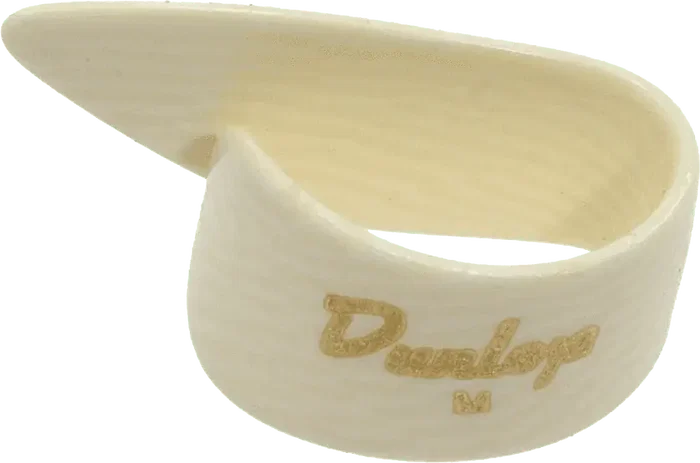 DUNLOP Médiator en os pour pouce Medium Lot de 12 11x1,3x11 cm DUNLOP Médiator en os pour pouce Medium Lot de 12 11x1,3x11 cm