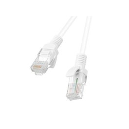 LANBERG Patch cord Cat 6 U/UTP RJ45 1,5m blanc