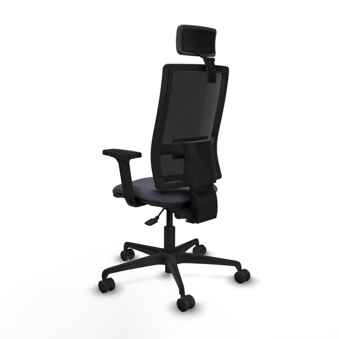 Piqueras Y Crespo Bormate Chaise de Bureau avec Mécanisme Asynchrone, Gris et Noir Piqueras Y Crespo Bormate Chaise de Bureau avec Mécanisme Asynchrone, Gris et Noir