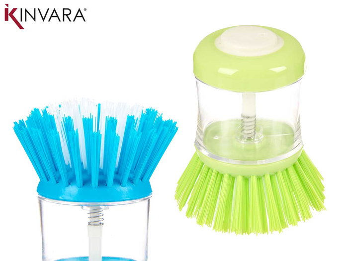 Kinvara Support doseur pour savon Bleu et Vert Kinvara Support doseur pour savon Bleu et Vert