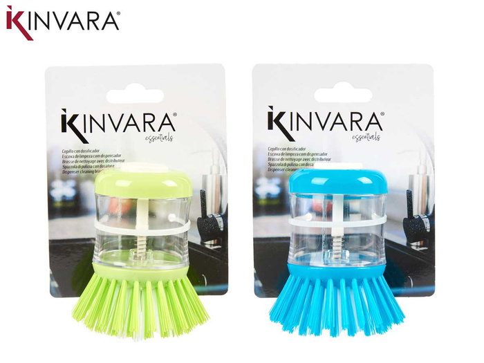 Kinvara Support doseur pour savon Bleu et Vert Kinvara Support doseur pour savon Bleu et Vert