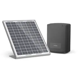 Avidsen - Kit Solaire Universel pour Motorisation de Portail 12V/24V - Alimentation Écologique et Économique