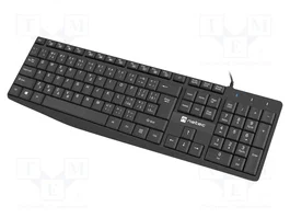 NATEC NAUTILUS Clavier informatique noir USB A
