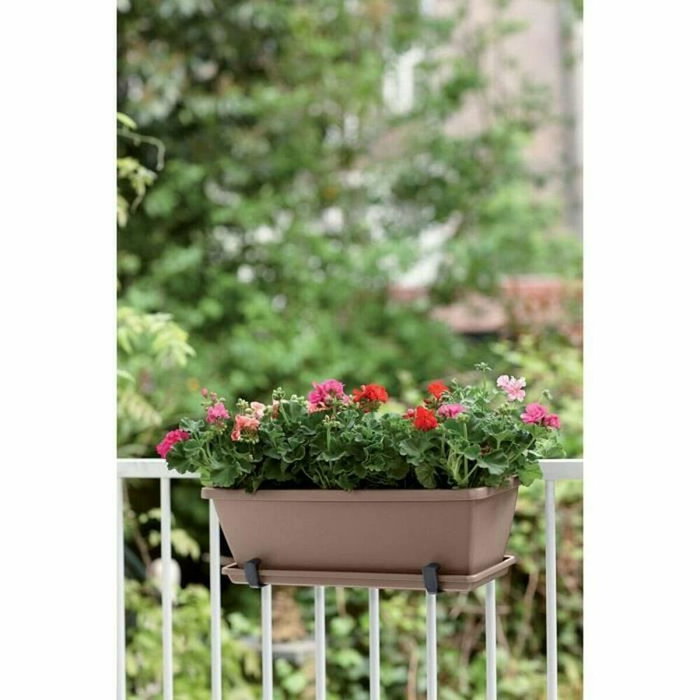 Elho Soucoupe Barcelona Balconniere 50 - Taupe